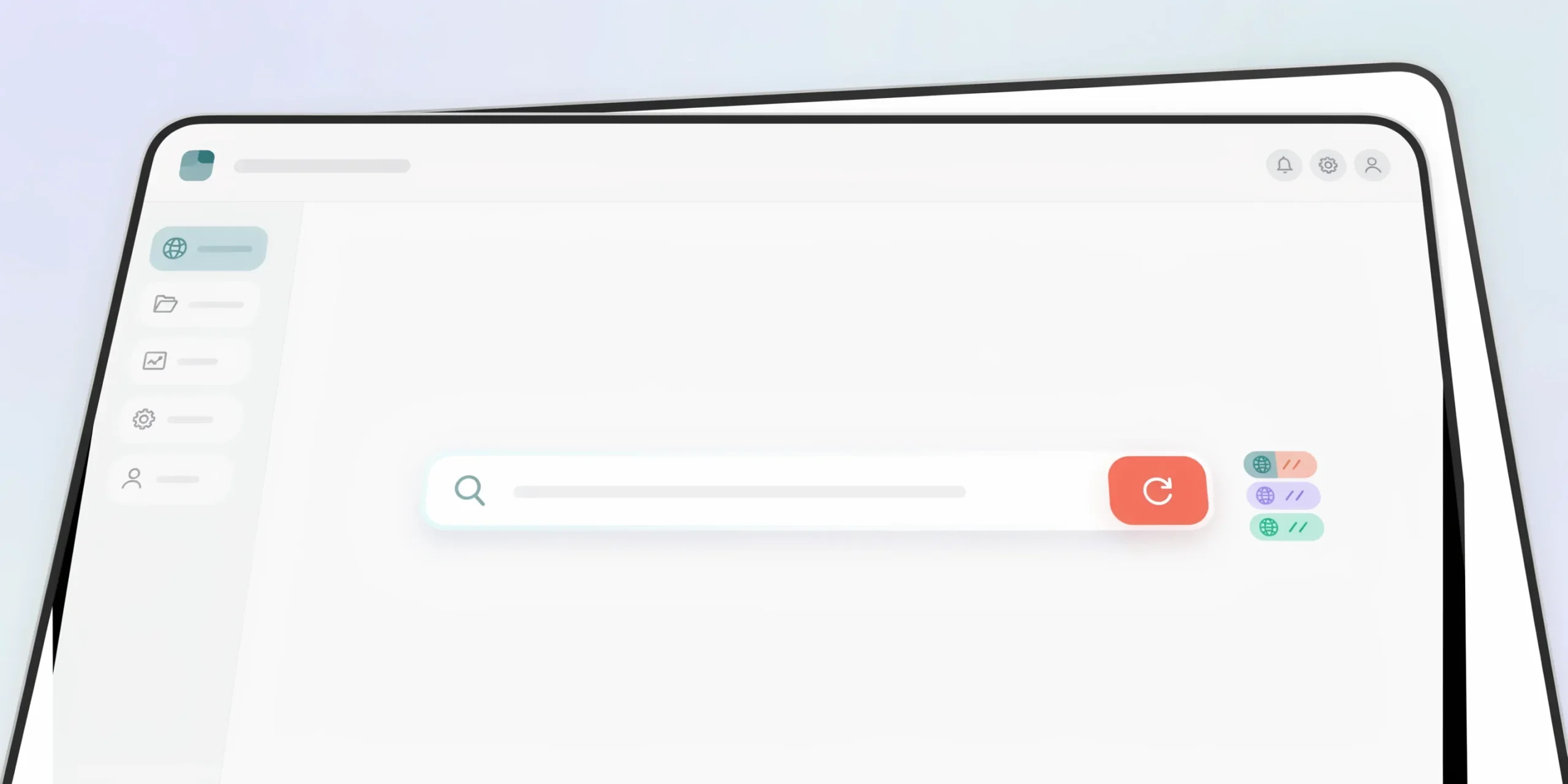 A domain registration screen for setting up a custom domain for a website