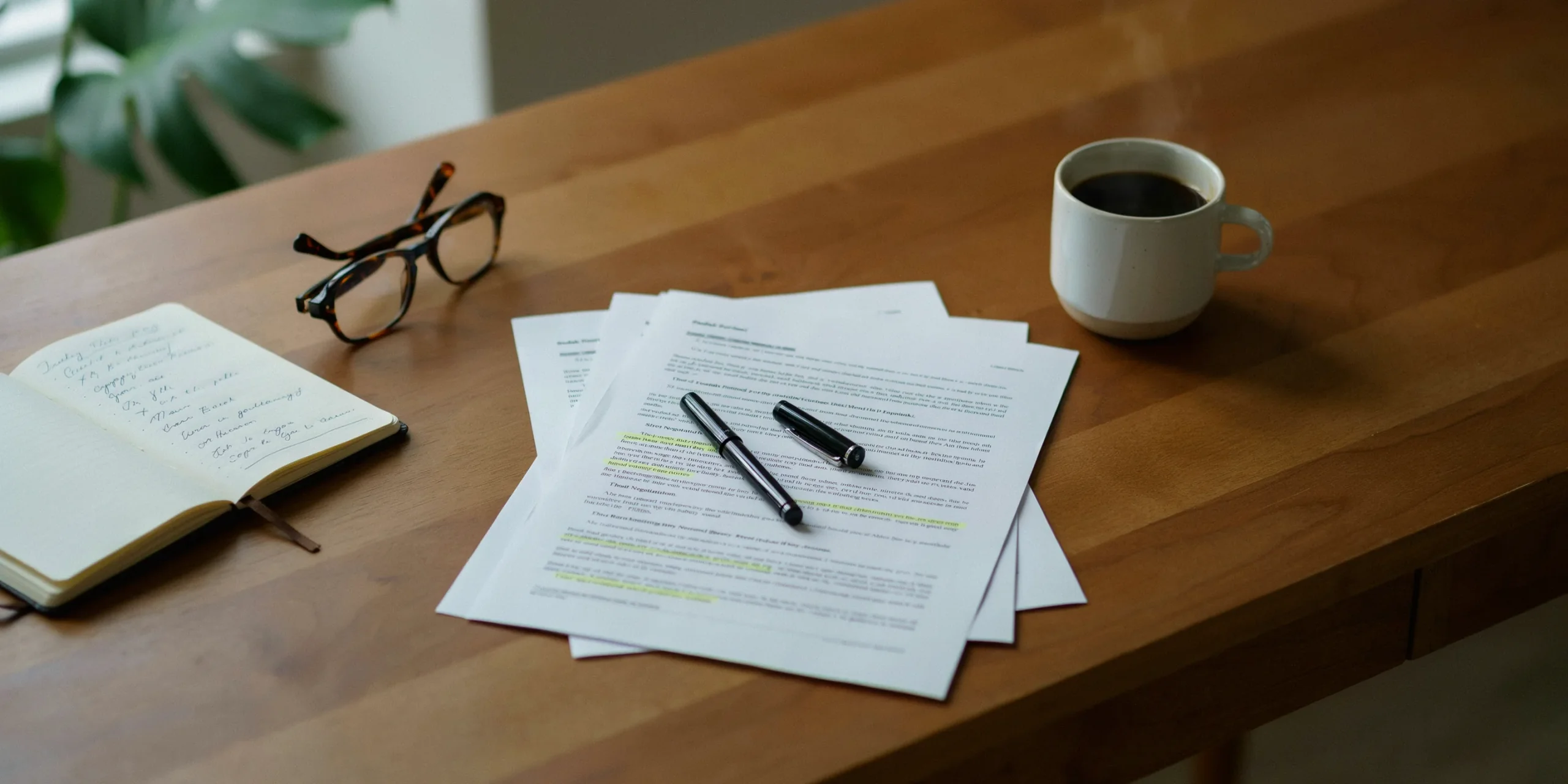 Printed negotiation scripts for architect salary discussion