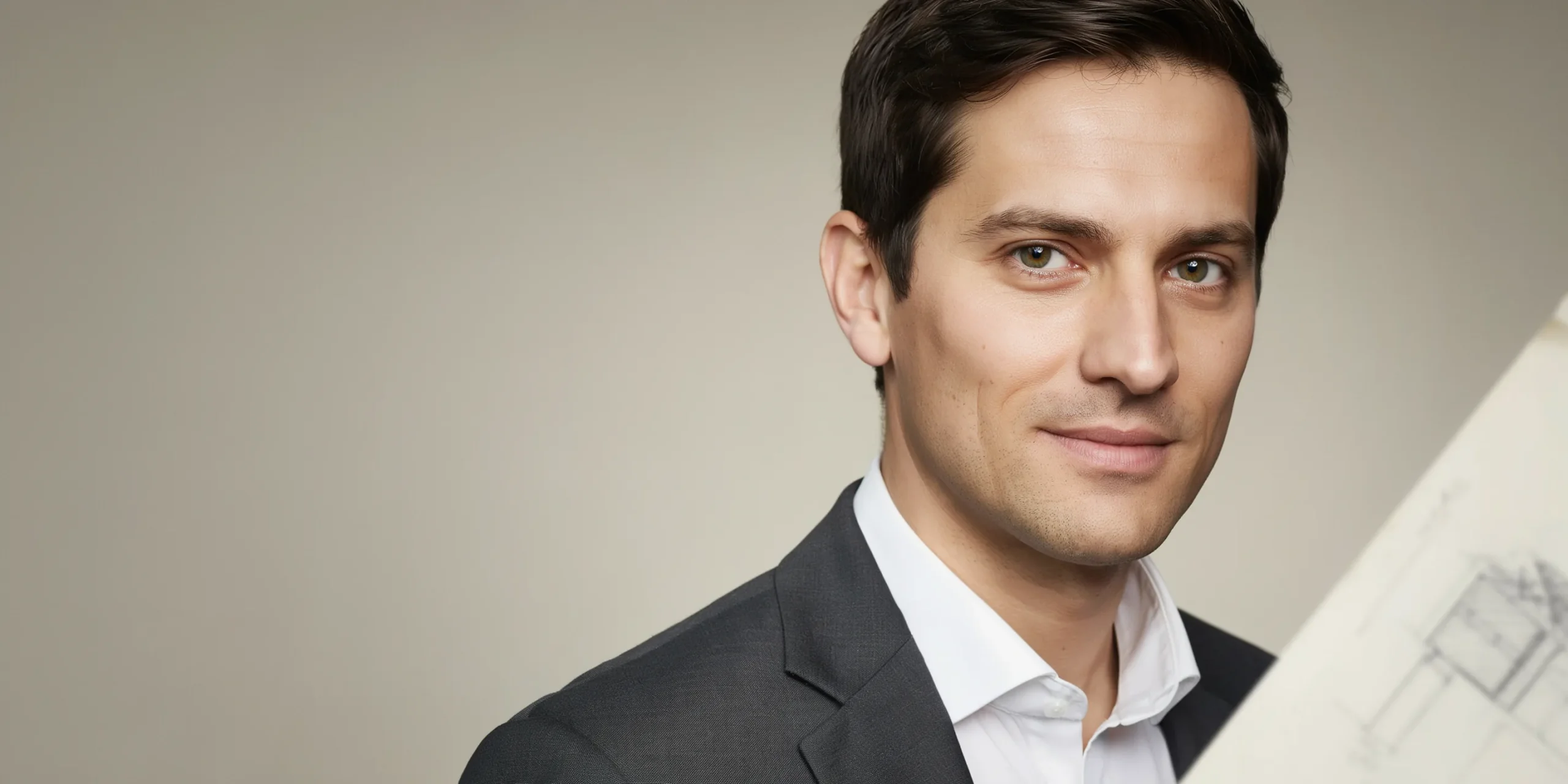 Professional headshot of an architect for LinkedIn profile